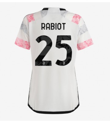 Juventus Adrien Rabiot #25 Segunda Equipación Mujer 2023-24 Manga Corta